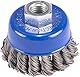 BRILLIANT TOOLS BT103103 Topfbürste, Ø 65 mm mit M14 x 2,0 mm Aufnahme [Powered by KS Tools]