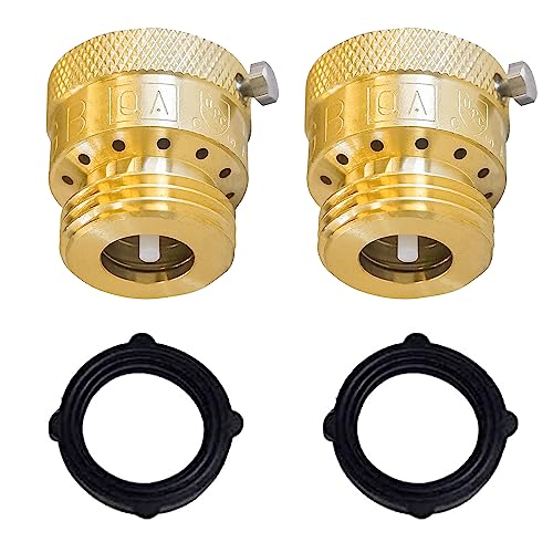 Xiny Tool FAUCET VACUUM BREAKER 3/4 Inch Solid Brass Hose Bib Backflow Preventer thumb #1