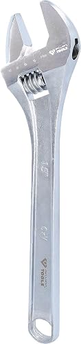 BRILLIANT TOOLS BT014815 Adjustable Spanner 15 Inch 0-43 mm [Powered by KS Tools]