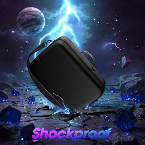 ProCase Nintendo Switch 2 ケース 収納バッグ 大容量 ゲームカード24枚収納可 ドック、ACアダプター、Joy-Con、ケーブルなどのすべての付属品を収納可能 耐衝撃 持ち運び 仕分け収納