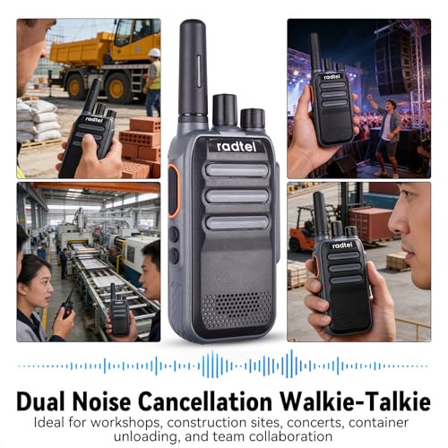Radtel RT-A1 FRS Radio Analog & Digital DMR Radio with AI Noise Reduction Dual Noise Cancelling Walkie Talkie Voice Recording Playback Long-Lasting Battery Two Way Radio for Construction Site Airport - image 7