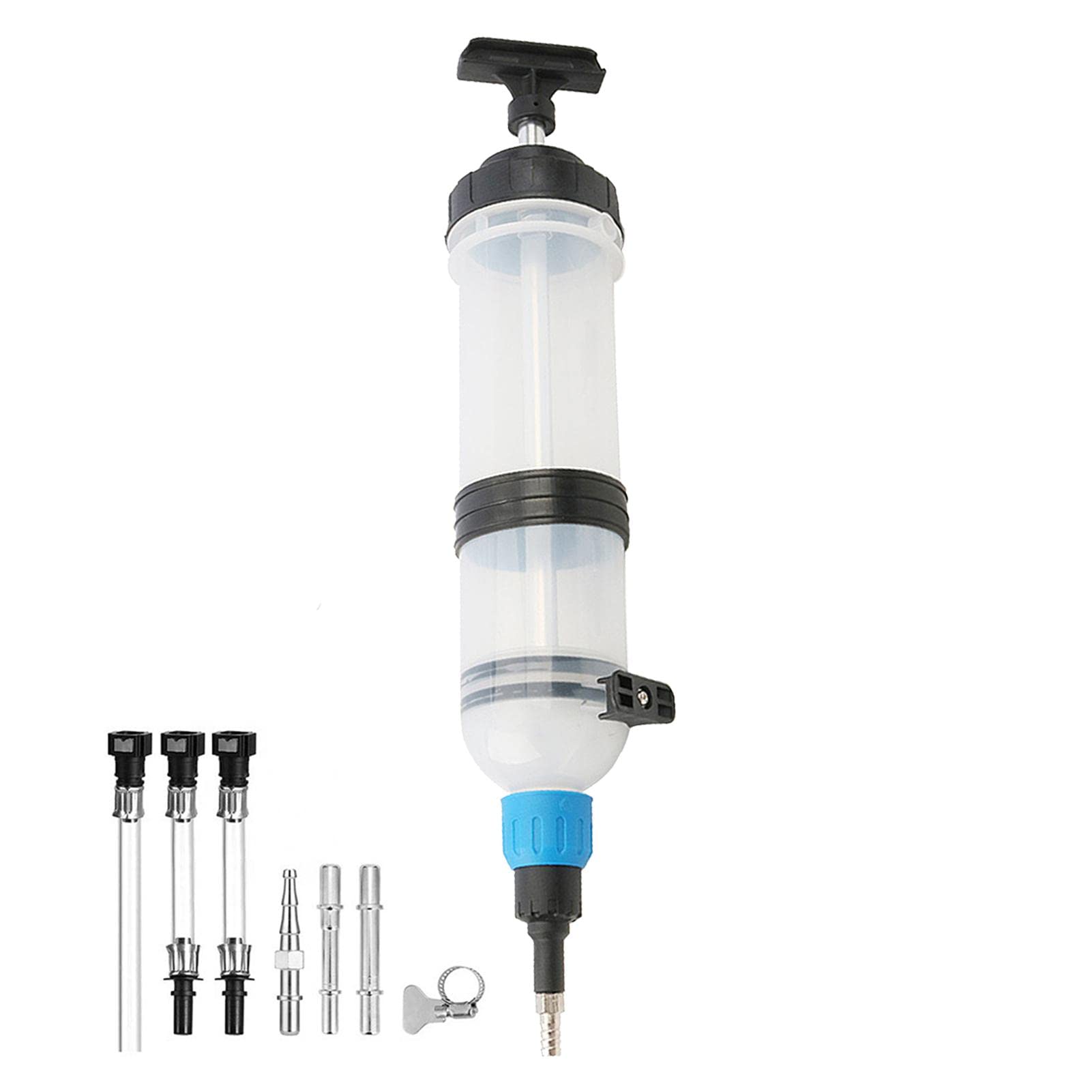 Buy SYNYEY Oil Fluid Extractor Extraction and Fill Pump Fluid Syringe