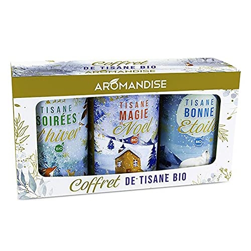 Coffret 3 Tisanes Festives bio 260g Aromandise