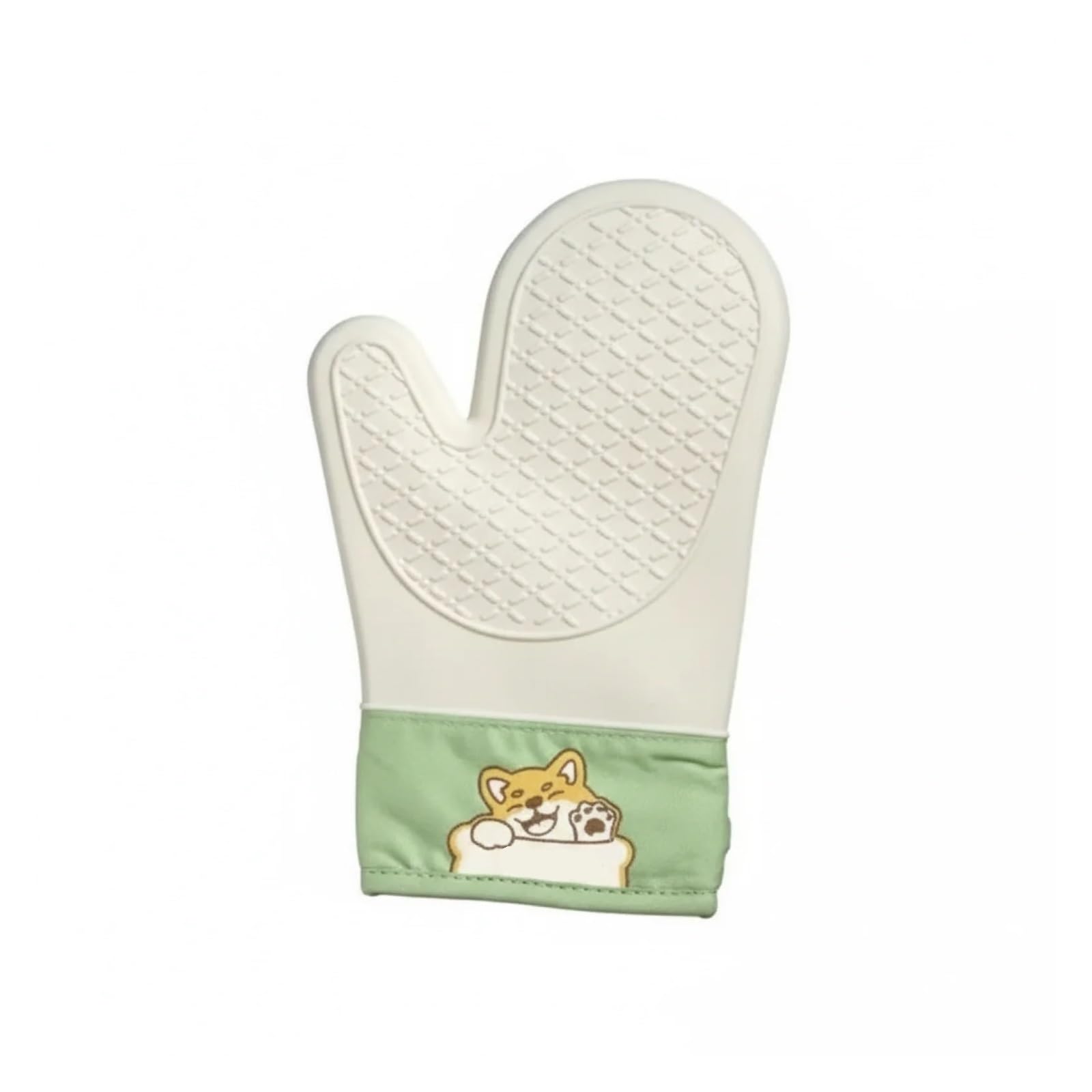 Guanto da forno in silicone, antiscivolo, isolante, 21 x 28.5 cm