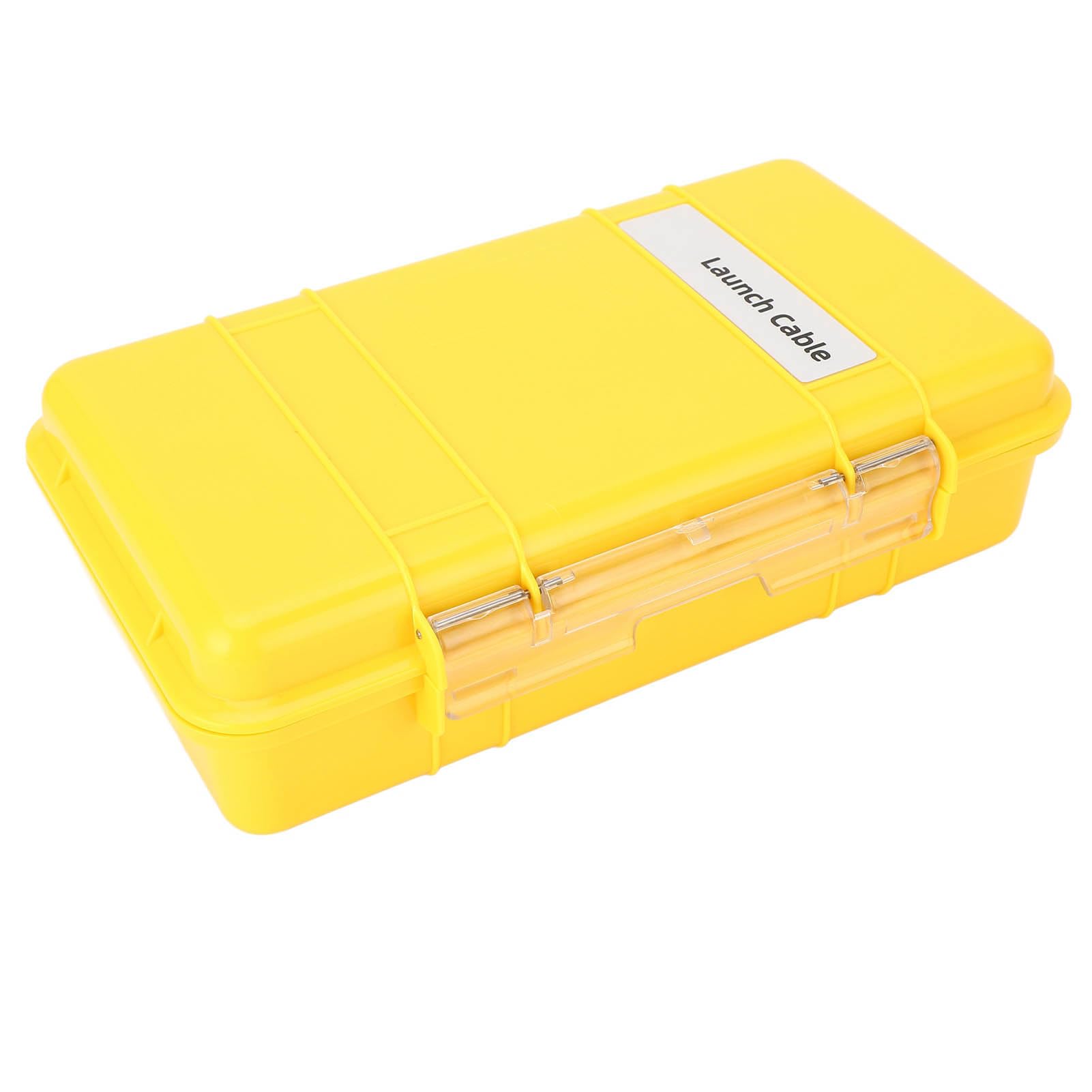 Hyuduo Caja de Cable de Lanzamiento OTDR Cable de Prueba de Fibra óptica Portátil Impermeable SC SC UPC 2KM Modo único 1310 1550 Nm para Redes Informáticas de Telecomunicaciones CATV y Técnicos de