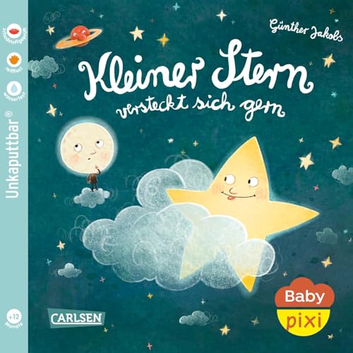 Baby Pixi (unkaputtbar) 125: Kleiner Stern versteckt sich gern: Ein Baby-Buch ab 12 Monaten (125) Baby Pixi (unkaputtbar) 125: Kleiner Stern versteckt sich gern: Ein Baby-Buch ab 12 Monaten (125)