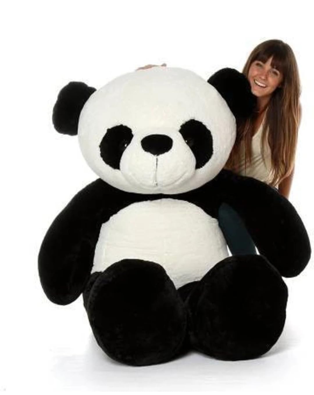 2 FEET Giant Panda Stuffed Soft Toy, Black and White, Plush, for Kids and Adults-picture-22