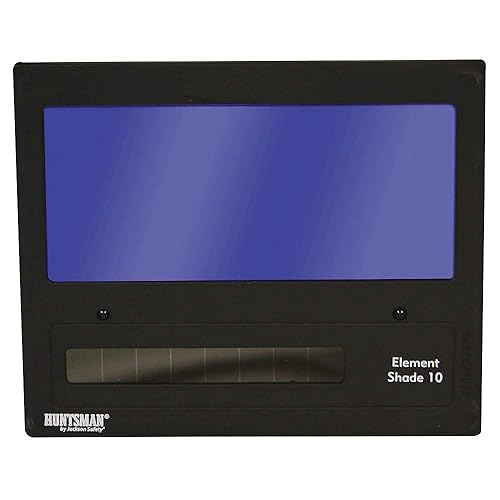 Miniatura 3 de Jackson Safety Kit de placa de lente para casco de soldadura WH30, 5 placas de seguridad delanteras y 2 traseras, sombra 10 IR, 23440