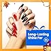 Beetles 2 Pcs 15ml No Wipe Gel Top Coat and Base Coat Set - Shine Finish and Long Lasting, Soak Off LED Nail Lamp Gel Base Top Coat Finish Nail Art Design Manicure Gifts for Women