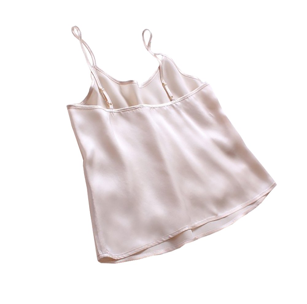 Silk 100% 19 Momme Maulbeerseide Damen Camisole Tank Top