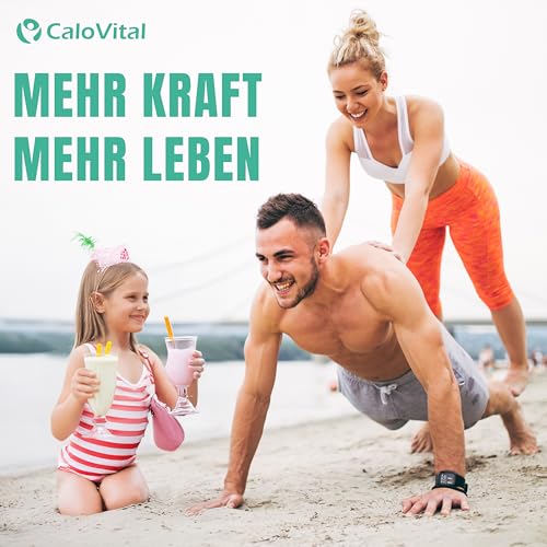 CaloVital Trinkmahlzeit als Aufbaunahrung zum Zunehmen | Trinknahrung hochkalorisch für schnelle Gewichtszunahme [PROBIERPAKET INKL. GRATIS SHAKER] 9er Pack Frucht & Dessert, je 50 g Pulver