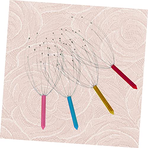 Healeved 12 Pçs Portátil Portátil Terapêutico Mancha De Cabelo Formigueiro Cabeça De Cor Polvo Massa