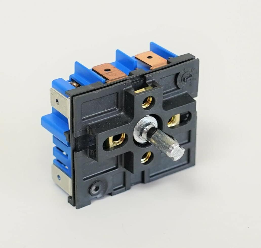 Dual Element Control Switch, Range/Stove Infinite For Whirlpool Electric Range WFE510S0AS0 WFE320M0AB0, WFE320M0AS0, WFE320M0AW0, WFE320M0EB0, Maytag YMER7765WS3 YWFE381LVQ1, YWFE381LVS1, YWFE510S0AB0