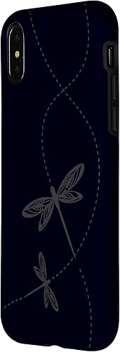 Miniatura 2 de Carcasa para iPhone XXS, diseño de damasco, color negro