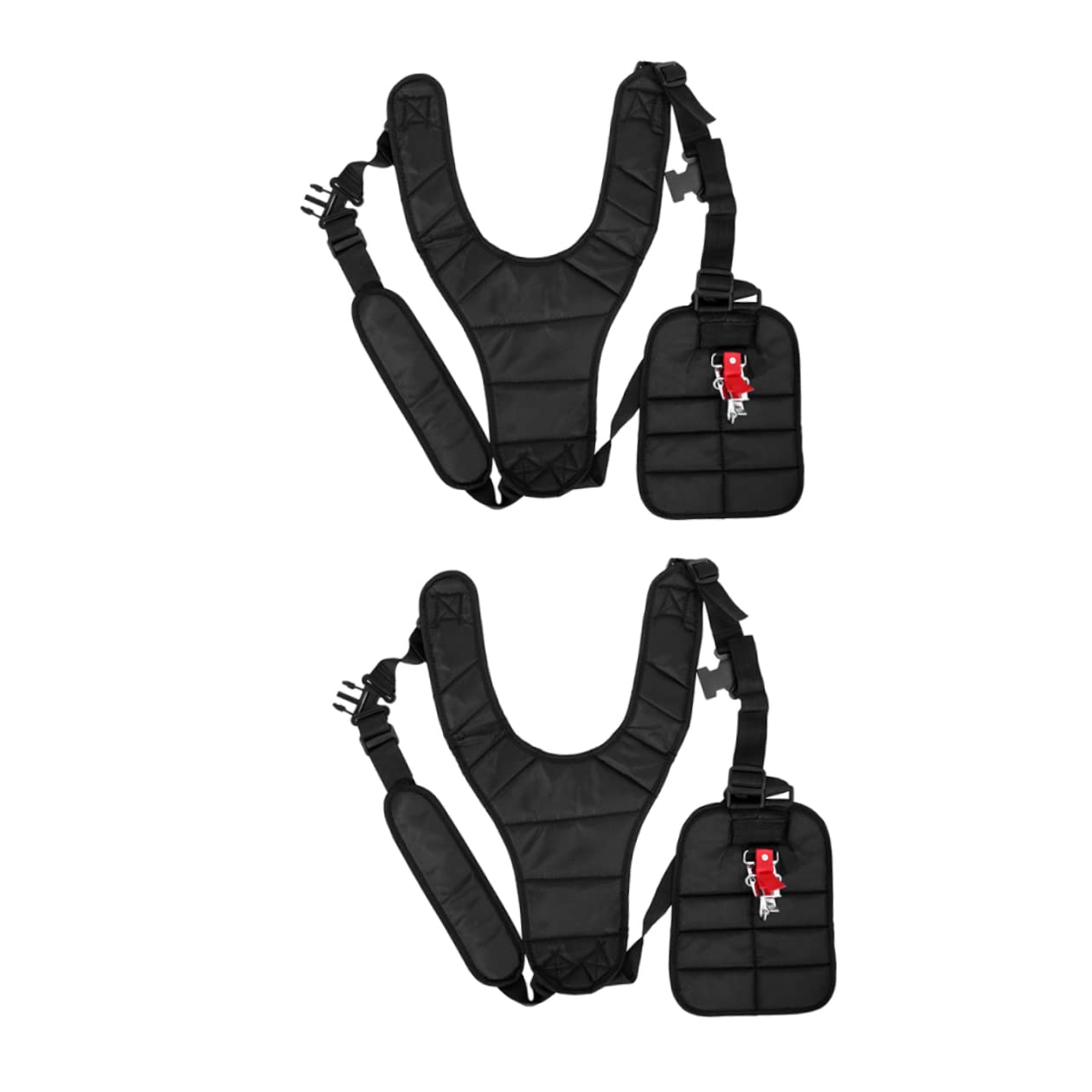 YARNOW 2pezzi Cintura Imbottita per Decespugliatori da Tracolla per Strumenti da Giardinaggio e Agricoli Compatibile con Tagliabordi e Catena Materiale Durevole e Confortevole