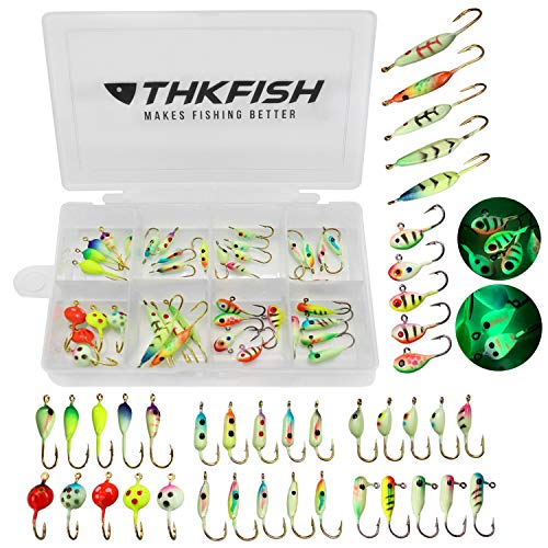 thkfish Ice Fishing Gear Ice Fishing Jigs Ice Fishing Lures Hard Fishing Lures