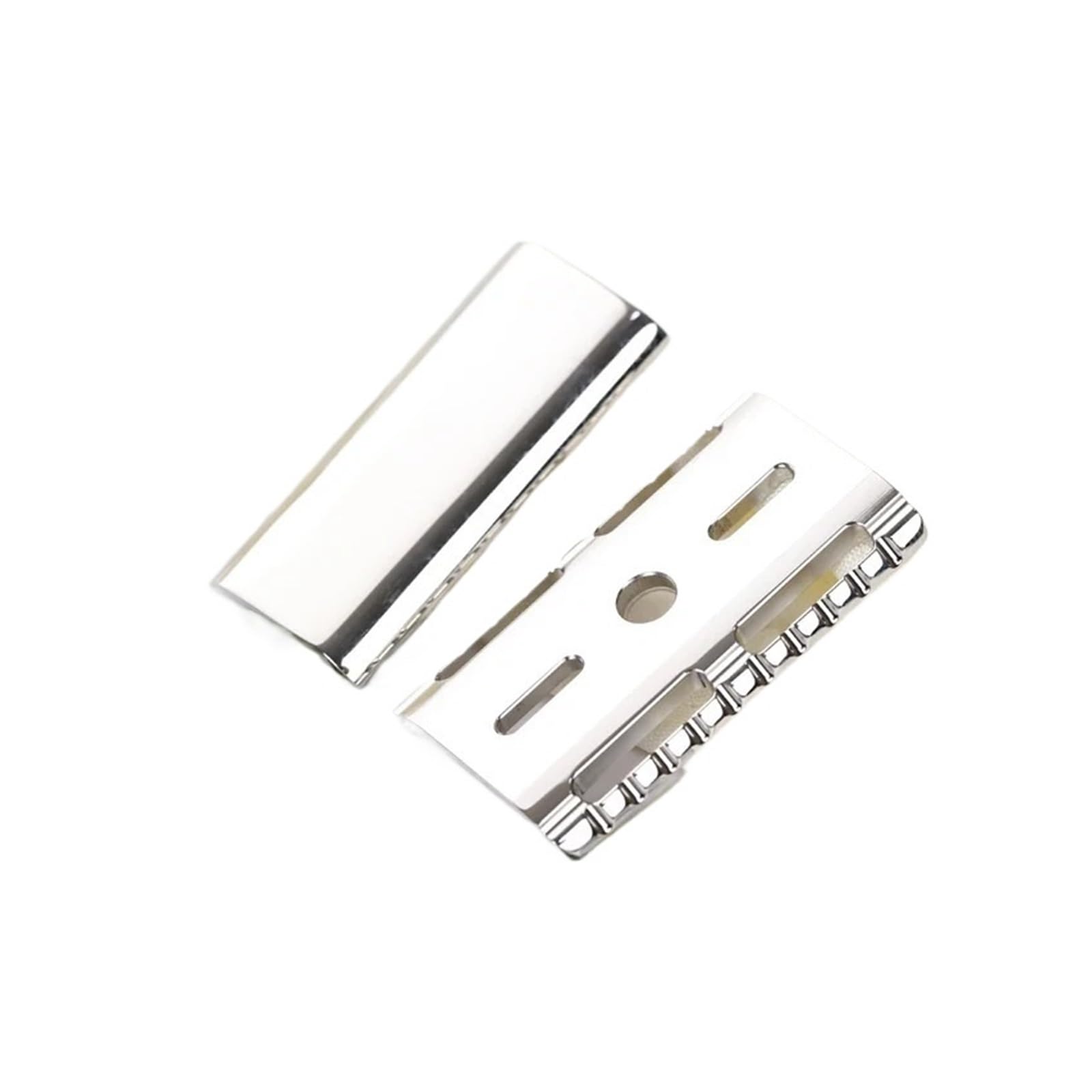 Cabezal De Maquinilla De Afeitar De Seguridad, Compatible Con Yaqi, Acero Inoxidable Ghost 70SP 316 Con Espacio De Hoja De 0,7mm Pulido
