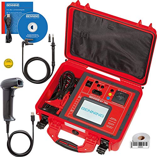 Benning Gerätetester ST 760 Set Set 760 Prüfgerät nach DIN VDE 0701 4014651503250
