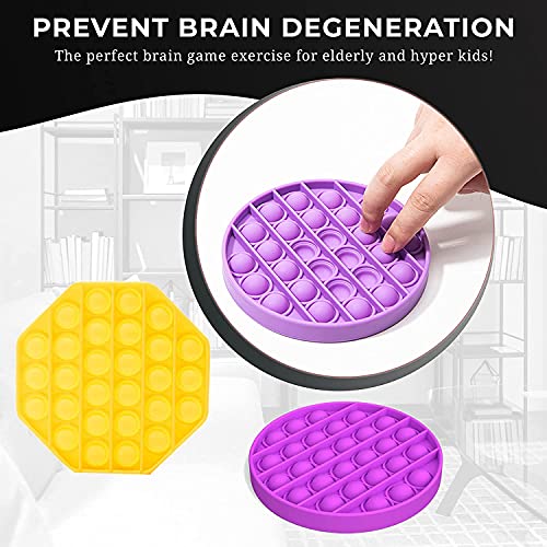 Image of pop it Fidget Toys, pop it Fidget Toy Set | pop its Fidget Toys, Fidget Toys pop it Rainbow, pop it Toy, | poppit Fidget Toy, Rainbow pop it, Push pop Bubble Fidget Toy (Three Colors)