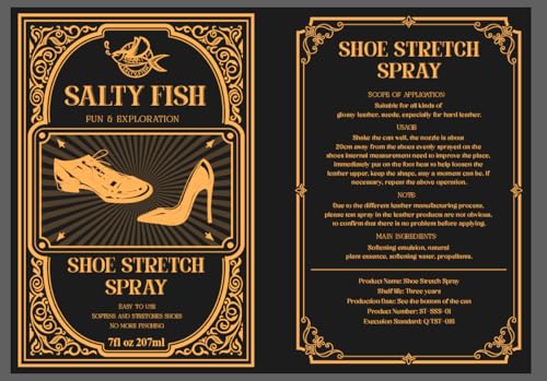 Salty Fish Shoe Stretch Spray, Shoe Stretcher Spray Foam 7 Fl Oz For Women And Men thumb #7