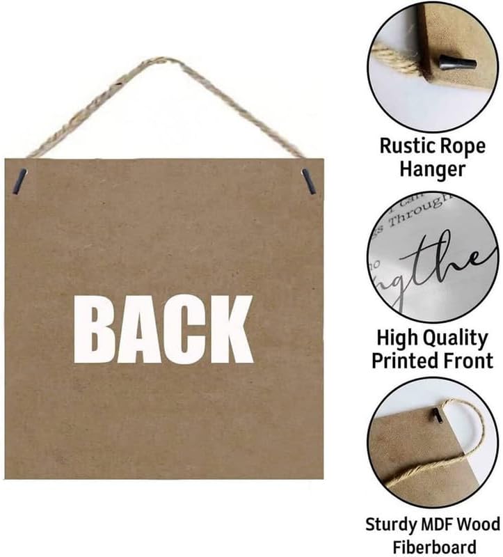 Miniatura 3 de Letrero de madera con texto en inglés "I Love You More the End I Win", regalos para novia, novio, regalos para él y ella, romántica placa de madera,