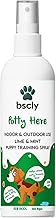 Bscly Puppy Dog Potty Spray 200ml | Lime & Mint | Eliminate Marking | Effective Training Aid for Puppies and Dogs | Puppy Potty Training Spray, Poop Spray for Dogs & Cats Potty Training - Pack of 1