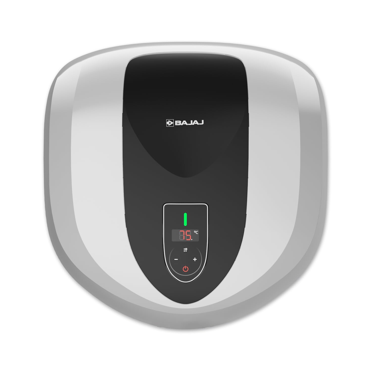 Bajaj Eternal Series Pentacle Digi 15L Storage Water Heater For Home|5-Star Rated Geyser For Bathroom|Remote Operation|Marine Grade Glass Lining|10-Yr Tank 6-Yr Element 4-Yr Product Warranty|White (B0D41BS9GF) Amazon Price History, Amazon Price Tracker