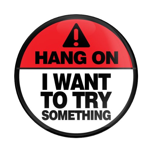 GoBadges - CD0643 GoBadges Hang ON - 3" Magnetic Grill Badge/UV Stable & Weather-Proof/Works Grill Badge Holder