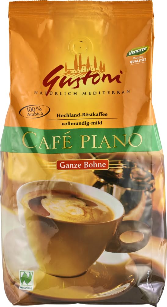Bio Café piano, ganze Bohne 2 x 1 kg