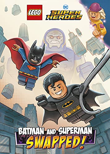 Book cover for Batman and Superman: Swapped!