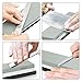 Knife Sharpening Stone Whetstone，Premium 2-Sided Whetstone Sharpener 1000/6000 Grit Waterstones Kit, Knife Sharpener Stone with Non-Slip Bamboo Base, Angle Guide and Flattening Stone