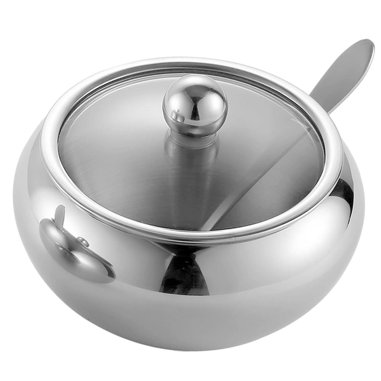 Cabilock 3 Juegos Dispensador De Jarabe Bol Paquetes Tarro De Galletas Recipientes Para Condimentos Con Tapa Tarro De Pepinillos Tarro De Dulces Cedazo Frasco Papelera Bandeja Silver Vidrio
