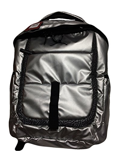 Nike Air Jordan Silver Laptop Backpack Bag for Men, Women and Boys