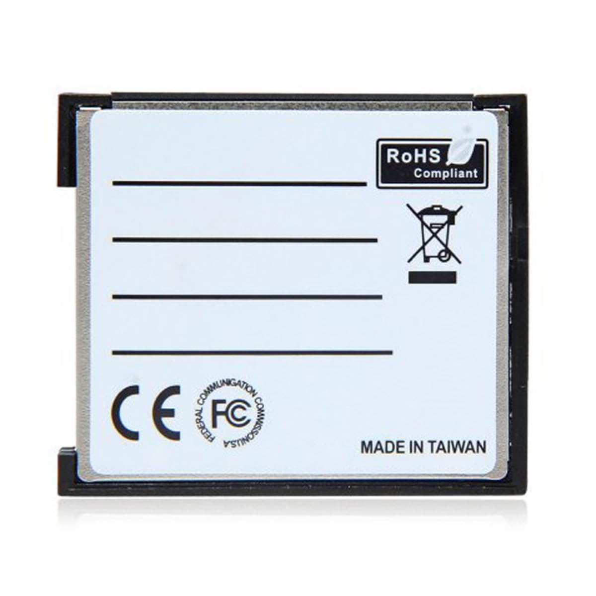 Cablecc Adattatore da SD SDHC SDXC ad alta velocità Extreme Compact Flash Support CF Type I per 16/32/64/128 GB