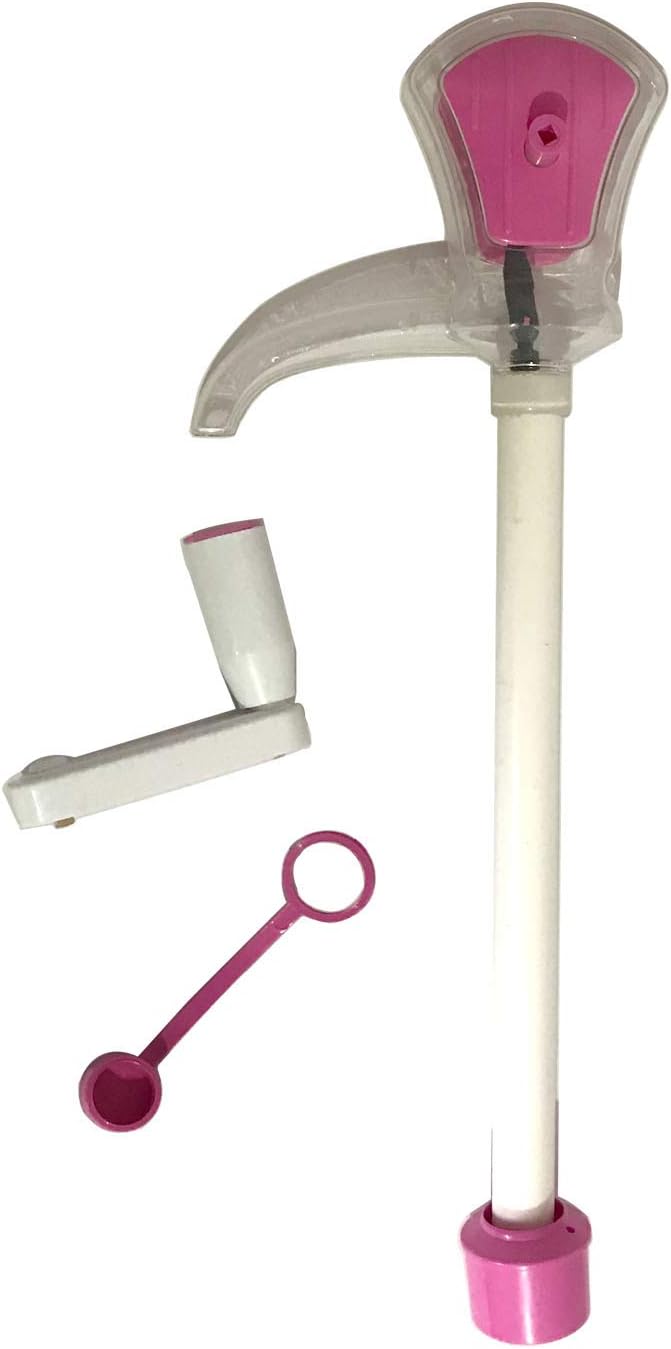 DBY Dispenser Pump Oil Fuel Transfer Kitchen & Manual Hand Oil Pump Plastic for kitchen (Multicolour)