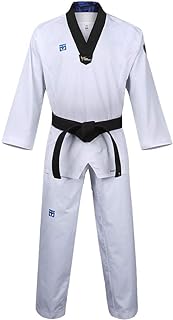 MOOTO Taekwondo Extera S6 Uniform TKD Martial Arts MMA Judo Karate (140 (Height : 140~149cm)(4.59~4.89ft)