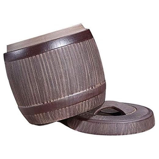 Urna begravning urnor för aska Urnar kistor för kremering Aska trädgård urnor och planteringar Urnar personliga lila sand lera gör hantverk 4,8 tums kreativ retro present till pappa LQHZWYCuseful
