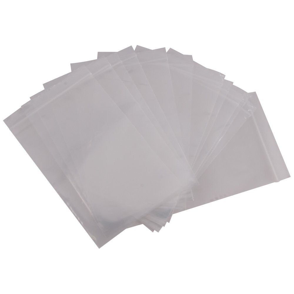 300-Piece Resealable Plastic Bags Kit - 2 Mil Clear Bags In 4x6, 3x4, & 6x9 Sizes - View #5