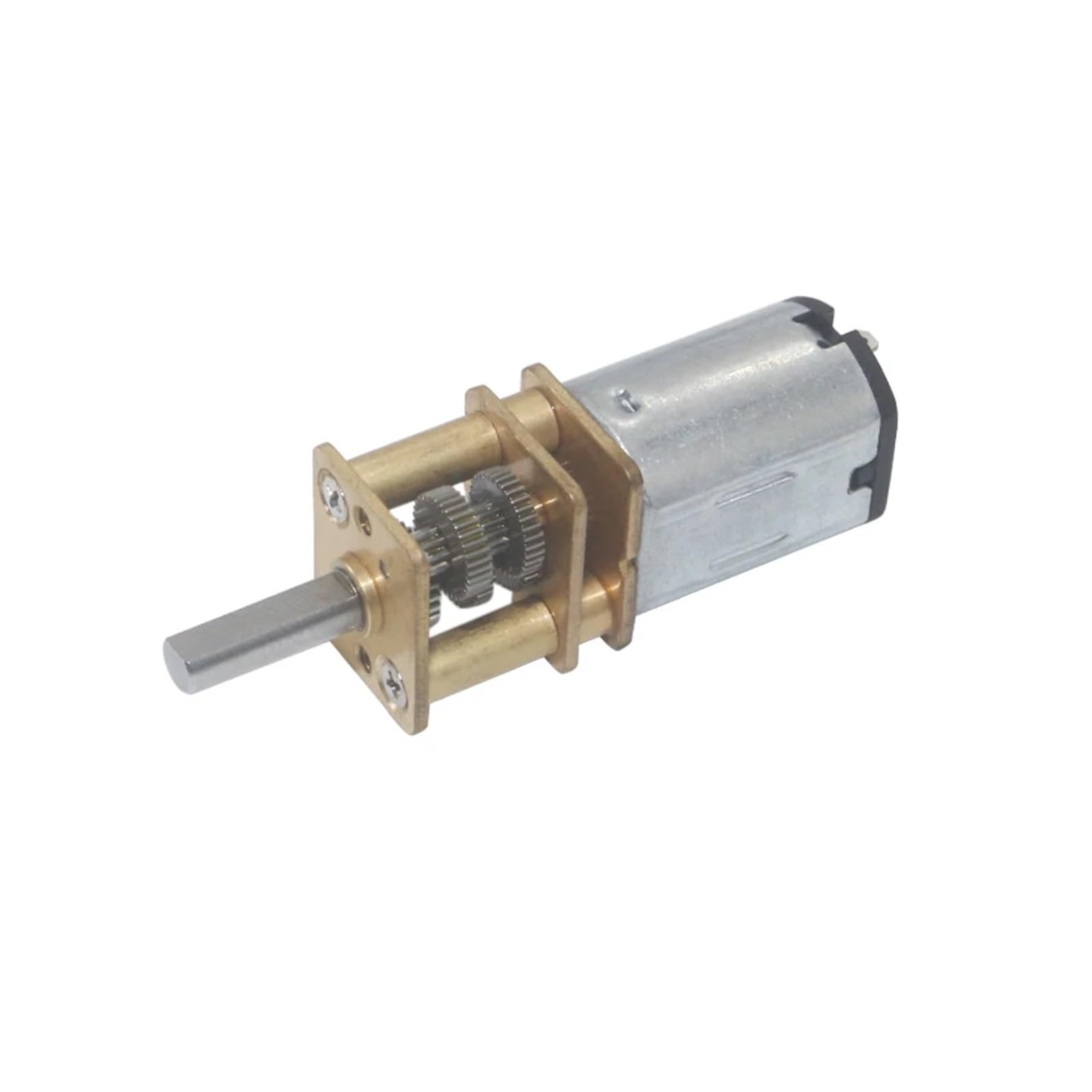 GNQUKEBWH 7.5RPM to 1500RPM 3v DC Gear Motor 3mm Shaft Mini Metal N20 3000RPM Reducer(3V 75RPM)