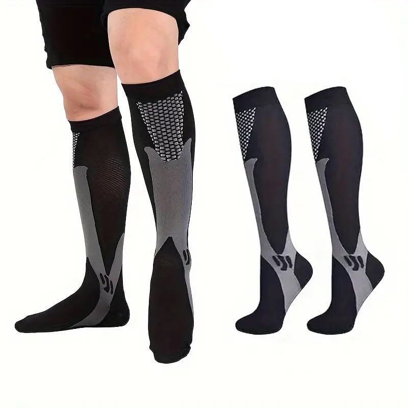 1 Pair Compression Socks Travelers Socks Football Soccer Thigh Long Tube Unisex Outdoor Sports Nurses Stockings3