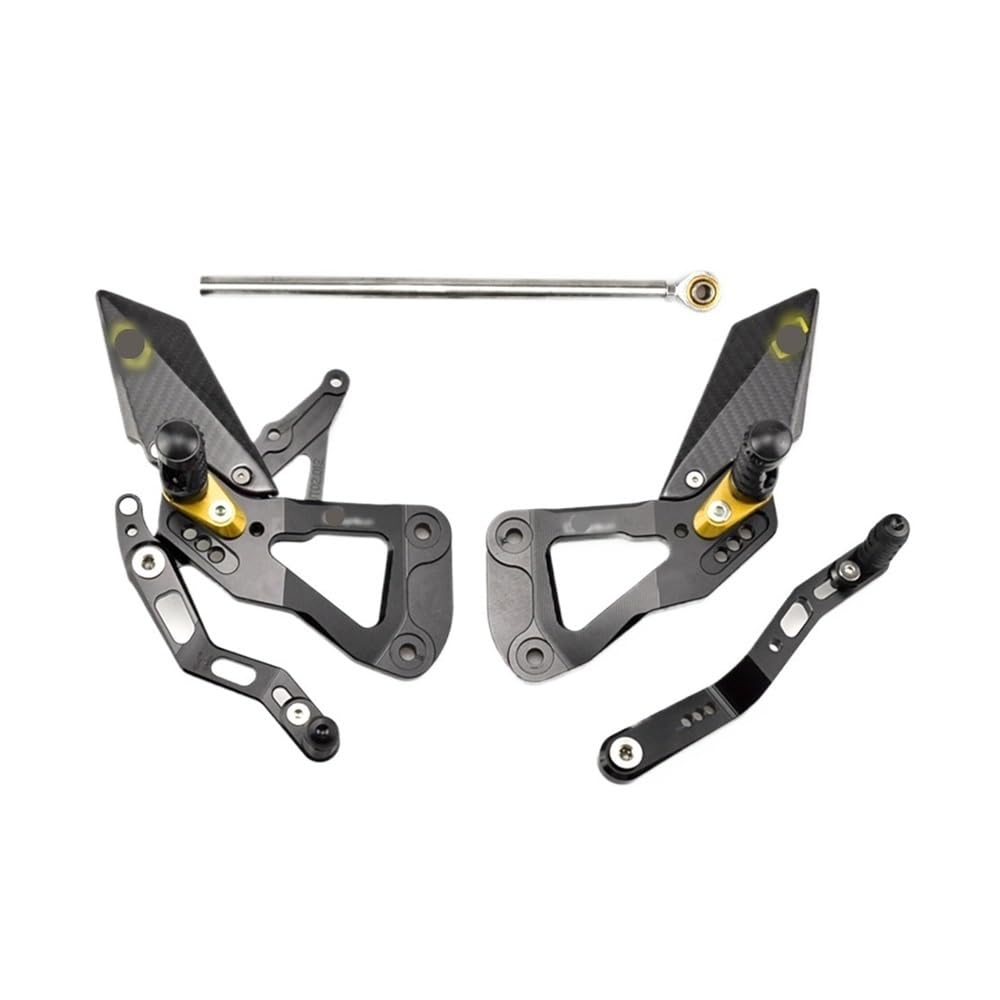 DAGMARA Gear Shifter Levers Kickstart for GSXR 1000 2017-2024 Rear Sets Heighten Pedal Adjustable Rearsets FootPegs Shift Lever Brake Gear
