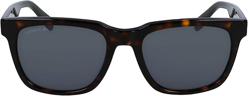 Lacoste Unisex Adult Sunglasses L996S - Dark Havana with Green Lens