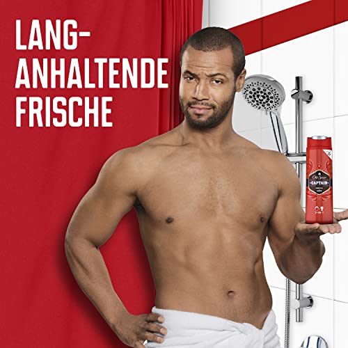 Old Spice Captain Duschgel und Shampoo für Männer