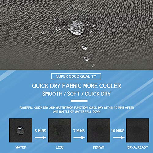 Tyhengta Mens Swim Trunks Quick Dry Beach Shorts With Mesh Lining Grey 32 #TOP4