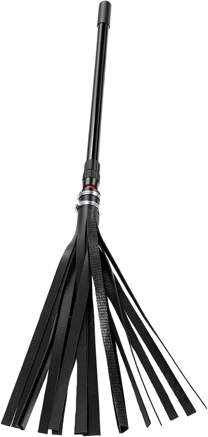 Fire Fighting Rubber Mop,1.3 Meter Telescopic Pole Whip Firefighting Tool,Forest Grassland Fire Control