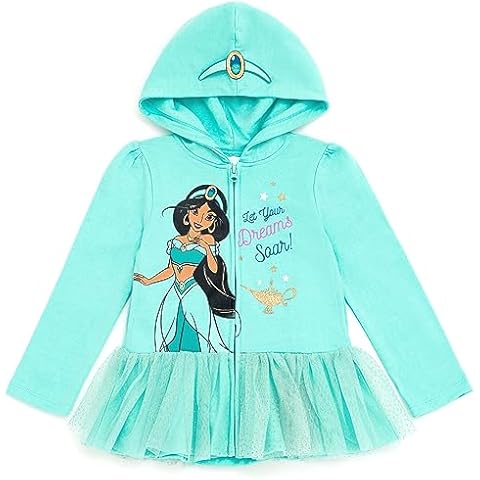Disney Princess Moana Jasmine Zip Hoodie Cover