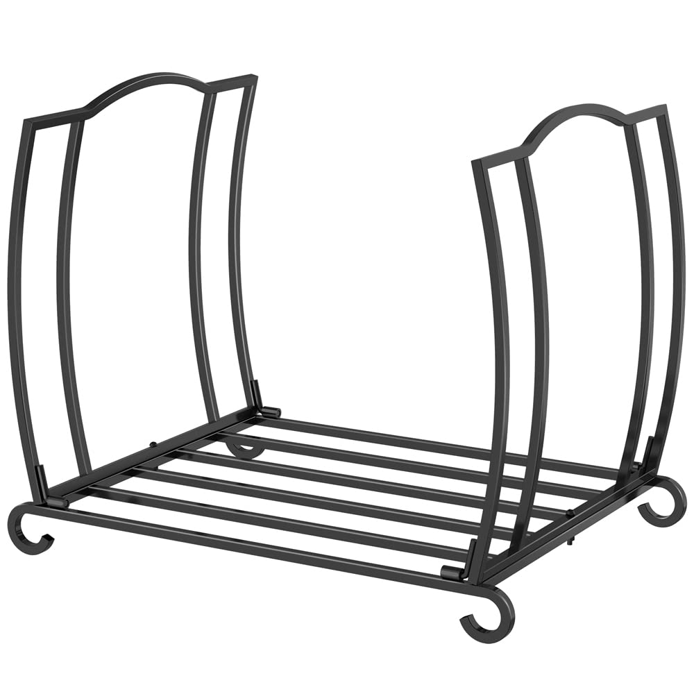 Firewood Rack, Firewood Holder Wood Rack, Indoor/Outdoor Wood Rack for Firewood, Log Rack Wood Storage Firewood Storage, Log Holder Firewood Holder Outdoor