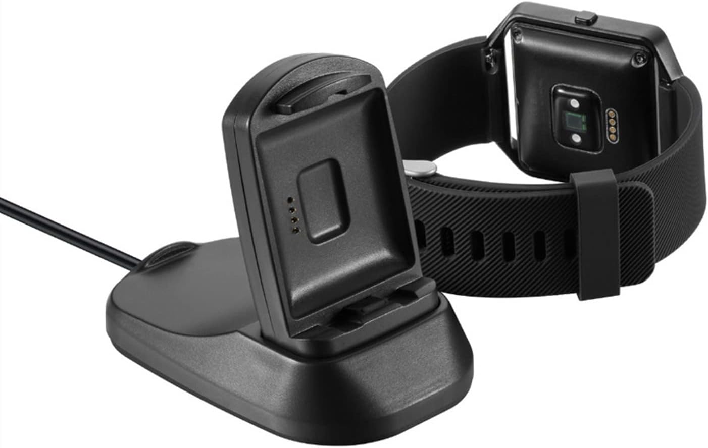 CRFYJ Durable Bracelet Charger Line Black for Fitbit Smart Watch USB Fast Charging Cable Core for Fitbit Blaze Ionic (Color : for Fitbit Blaze) : Cell Phones & Accessories