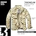 Brandit M-65 Giant Jacket - Breathable Field Jacket for Man, with Removable Inner Lining and Concealed Hood, Sandstorm - Us-Medium