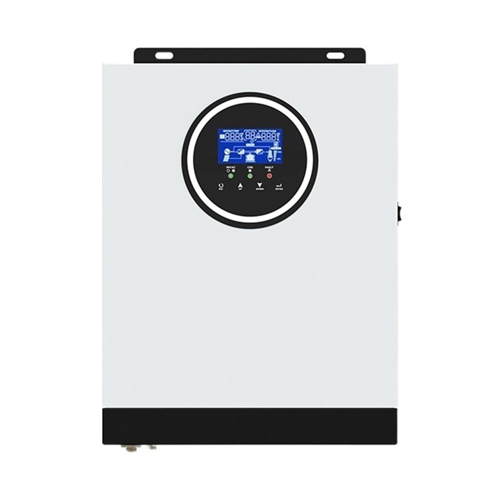 Hybrydowy Falownik 3kW 24V AC230V Off-Grid Czysta Fala Sinusoidalna Inversor 80A MPPT Ładowarka Słoneczna, PV 130-430V Wsparcie WIFI Stabilny Niezawodny Kompleksowe Zastosowanie(3000W)